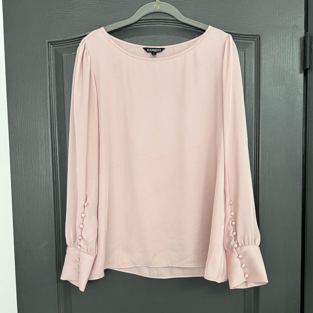 Express Women's Pink Blouse